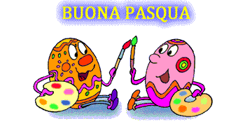 Gif Pasqua uova colorate